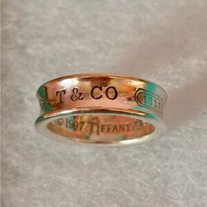 Tiffany & Co. 1837 Wide Sterling Silver band